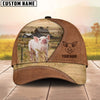 Uni Pig Customized Name Brown Cap