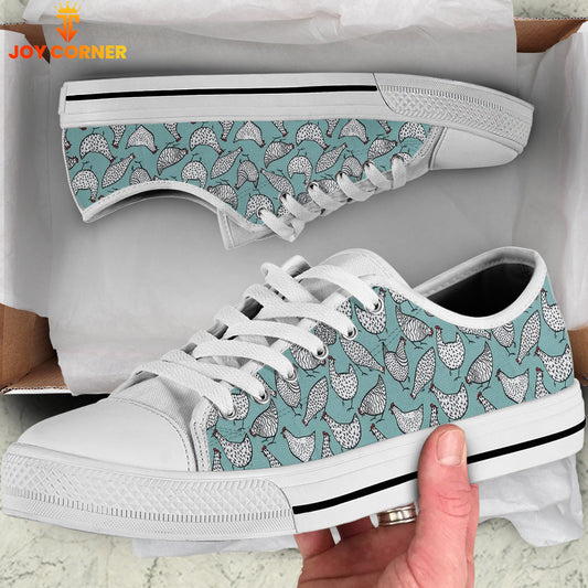Uni Chicken Pattern Low Top Shoes