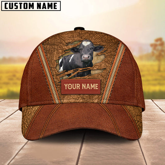 Uni Happy Holstein Customized Name Cap