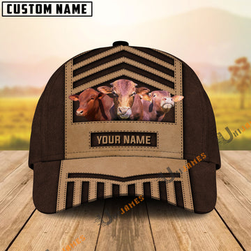 Uni Beefmaster Happiness Window Personalized Name 3D Cap