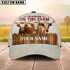 Uni Texas Longhorn Better On The Farm Customized Name Cap