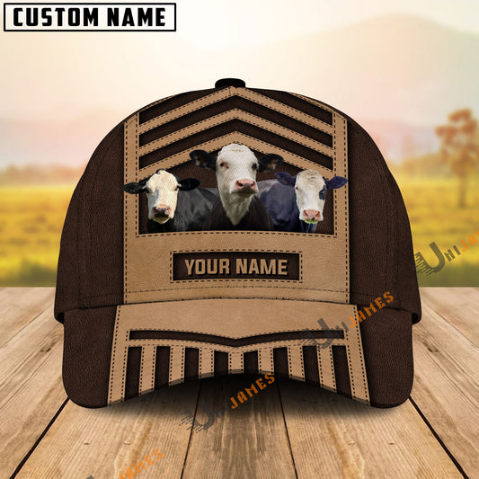 Uni Black Baldy Happiness Window Personalized Name 3D Cap