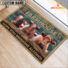 Uni Shorthorn Hope You Bought Alcohol Custom Name Doormat