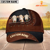Uni Hereford Happiness Zipper Pattern Customized Name Cap