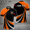 Uni Custom Text Uniform Full Colors 3D Polo Shirt