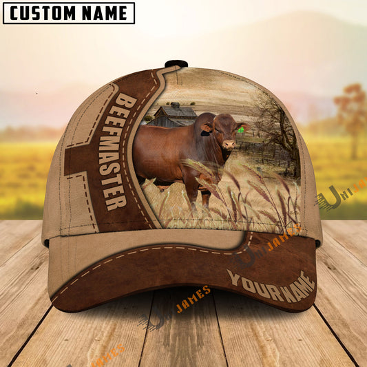 Uni Beefmaster Suede Pattern Customized Name Cap