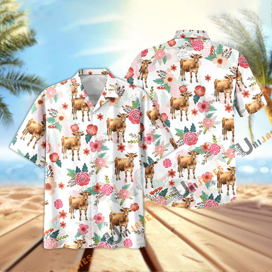 Uni Jersey Fresh Summer 3D Hawaiian Shirt