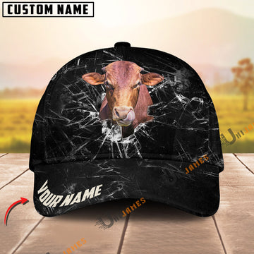 Uni Beefmaster Glass Broken Customized Name Cap