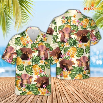 Uni Beefmaster Pineapple Pattern Hawaiian Shirt