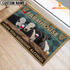 Uni Belted Galloway Hope You Bought Alcohol Custom Name Doormat