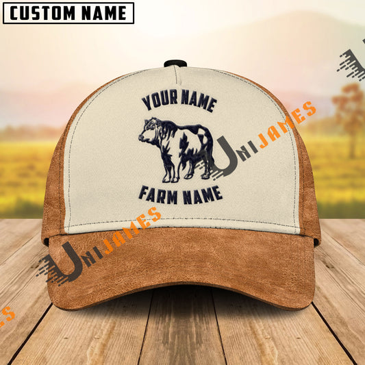 Uni Simmental Embroidered Name and Printed Cap