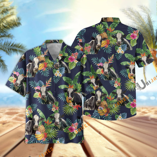 Uni Holstein Fruit Summer Hawaiian Shirt