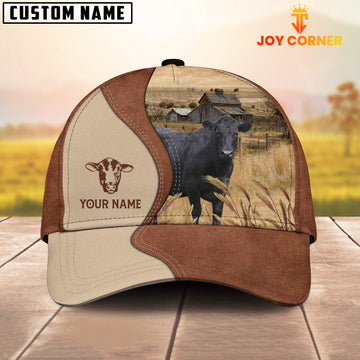 Uni Black Angus Customized Name Choco Cap