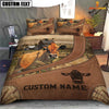 Uni Custom Name Jersey On Farm Bedding Set