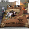 Uni Custom Name Shorthorn On Farm Bedding Set