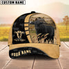 Uni Custom Name Black Angus Cattle 3D Cap