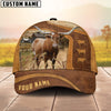 Uni Texas Longhorn On The Farm Custom Name Cap