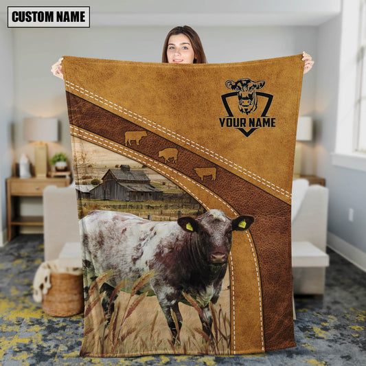 Uni Shorthorn Custom Name Blanket Collection