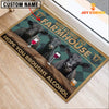 Uni Black Angus Hope You Bought Alcohol Custom Name Doormat