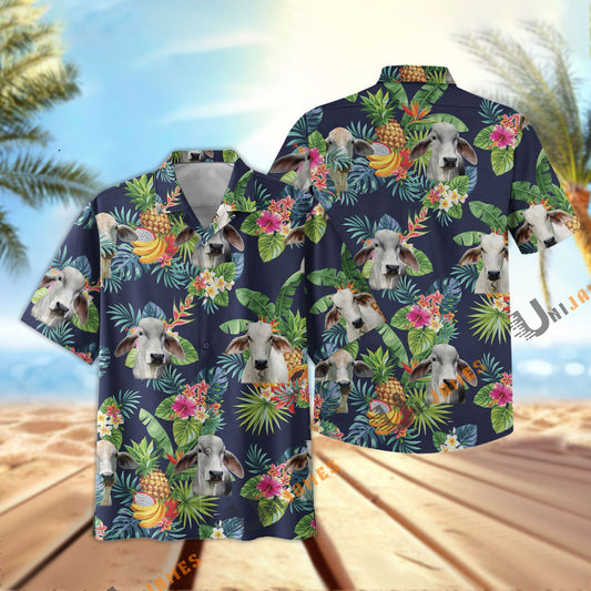 Uni Brahman Fruit Summer Hawaiian Shirt