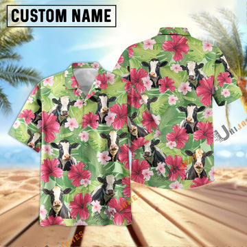 Uni Holstein Green Summer Hawaiian Shirt