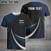 Uni Custom Text Uniform Full Colors 3D T-shirt