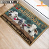 Uni Brahman Hope You Bought Alcohol Custom Name Doormat