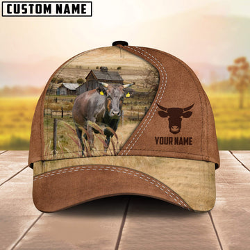 Uni Wagyu Customized Name Brown Cap