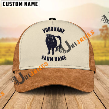 Uni Pig Embroidered Name and Printed Cap