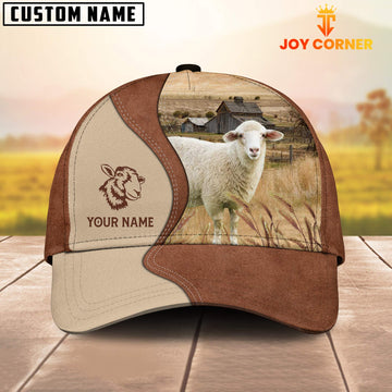 Uni Sheep Customized Name Choco Cap