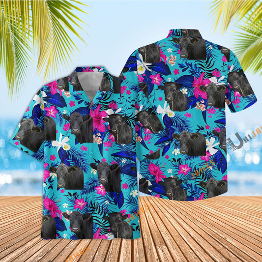 Uni Dexter Cool Flower Color Hawaiian Shirt