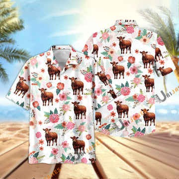 Uni Beefmaster Fresh Summer 3D Hawaiian Shirt