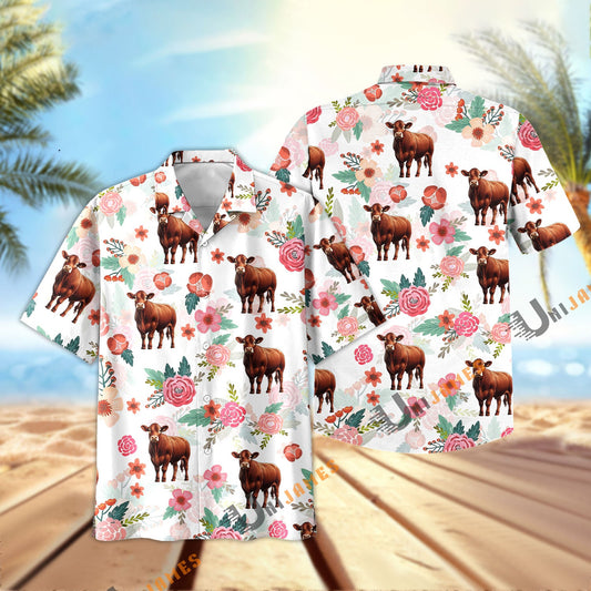Uni Beefmaster Fresh Summer 3D Hawaiian Shirt