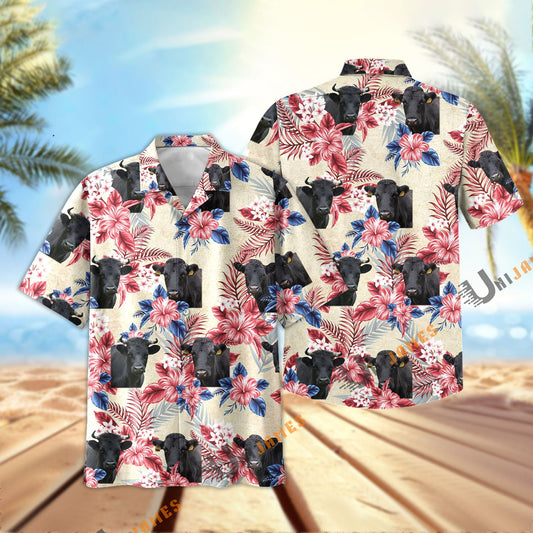 Uni Dexter Flowers Cool Summer Pattern Hawaiian Shirt