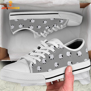 Uni Sheep Pattern Low Top Shoes