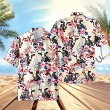 Uni Holstein Flowers Cool Summer Pattern Hawaiian Shirt