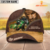 Uni Tractor Farm & Jesus Customized Name Cap