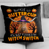 Uni Happy Halloween TX-Longhorn Buckle Up Butter Cup Pillow Case