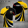 Uni Custom Text Uniform Full Colors 3D Polo Shirt