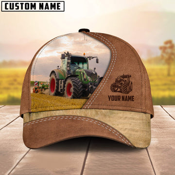 Uni Farm Customized Name Brown Cap