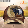 Uni Belted Galloway Customized Name Farm Barn Cap