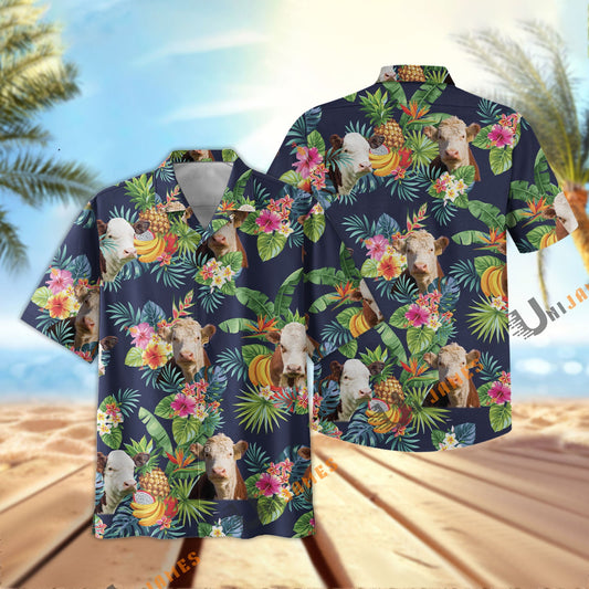 Uni Hereford Fruit Summer Hawaiian Shirt