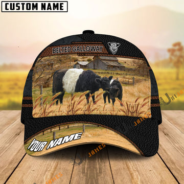 Uni Belted Galloway Family Customized Name Cap