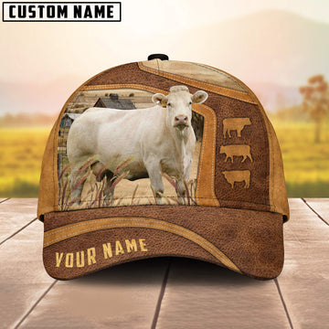 Uni Charolais On The Farm Custom Name Cap