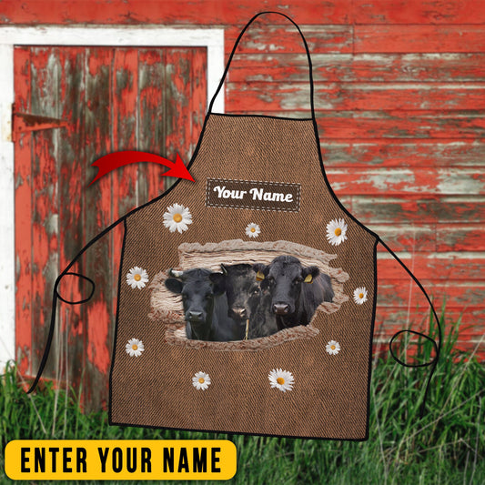 Uni Personalized Name Dexter Happiness 3D Apron