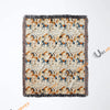 UniJames Horse Blossom Pattern Woven Blanket