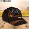 Uni Dexter Farm Leather Pattern Customized Name Cap