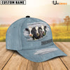 Uni Holstein Jeans Style Pattern Customized Name Cap