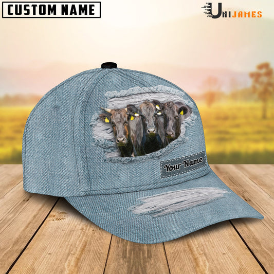 Uni Wagyu Jeans Style Pattern Customized Name Cap