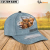 Uni Highland Jeans Style Pattern Customized Name Cap